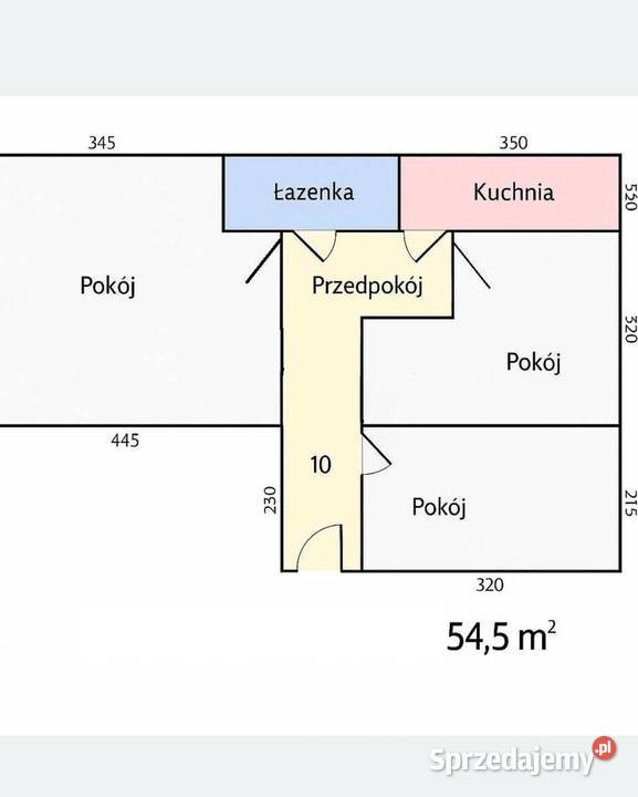 Mieszkanie 3 pokojowe 545 m2 PARTER Włodawa