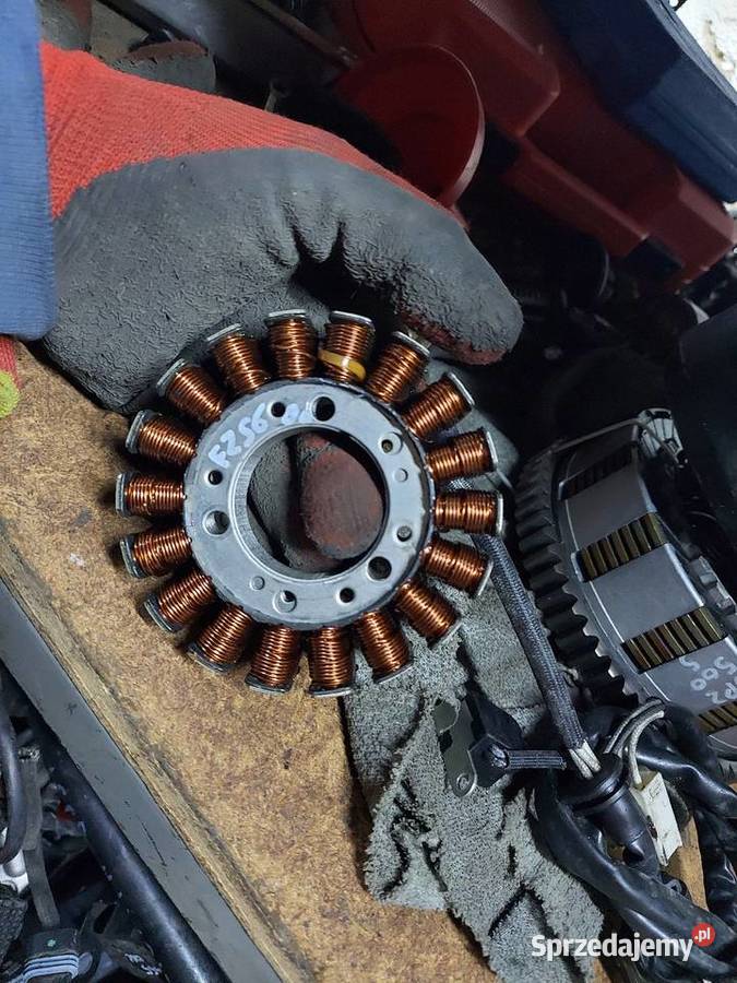 Yamaha FZS 600 Fazer iskrownik stojan alternator dolnośląskie Jelenia Góra