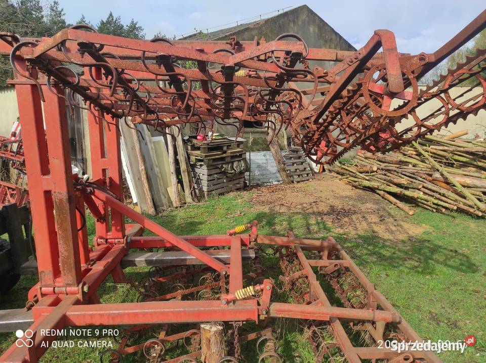 Agregat uprawowy bierny KNOCHE 56 m Lemken Rabe wielkopolskie Przemęt