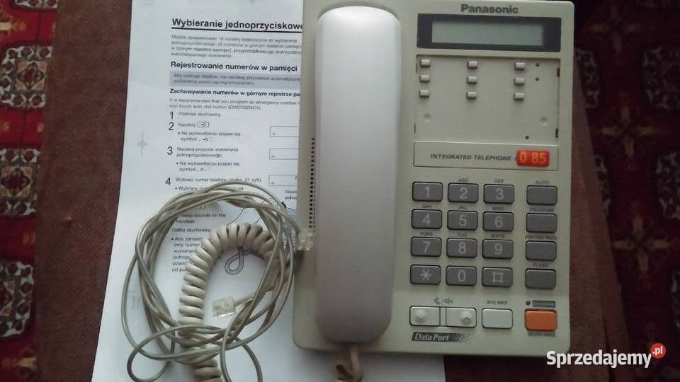 Telefon PANASONIC duże czytelne klawisze podlaskie Białystok sprzedam