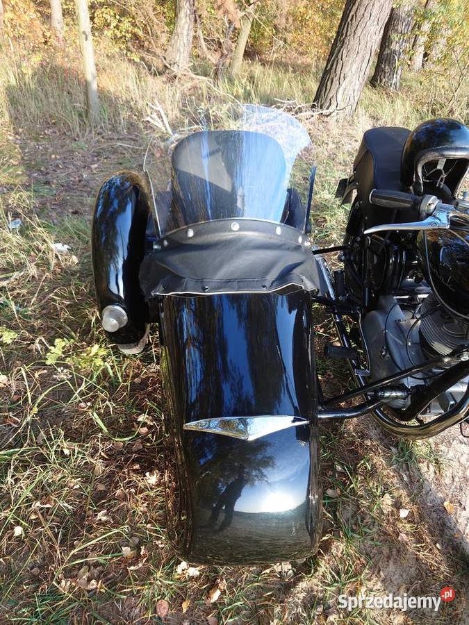 Junak M10 z wózkiem bocznym Oleśnica