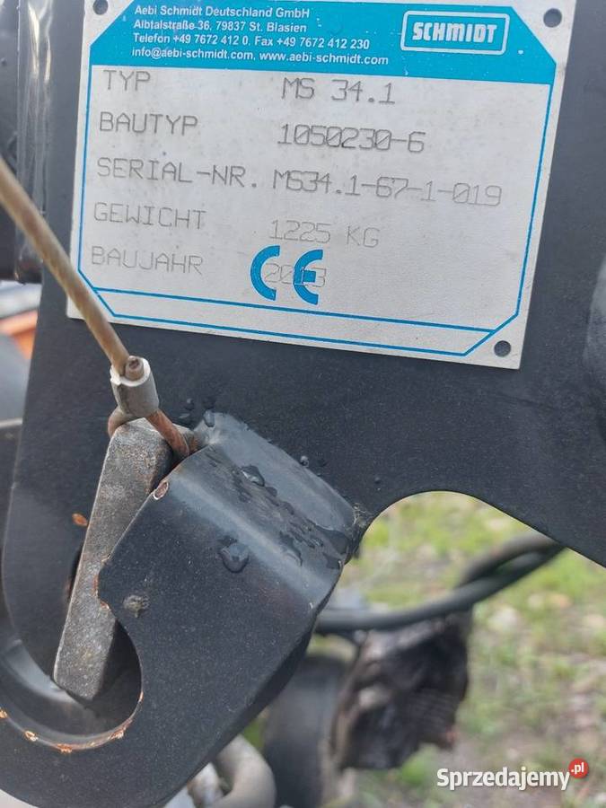 Pług schmidt tarron 34 Limanowa