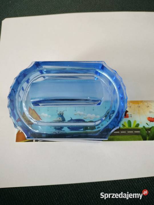 Szklane puzderko cukiernicaprzybornik prl Choszczno