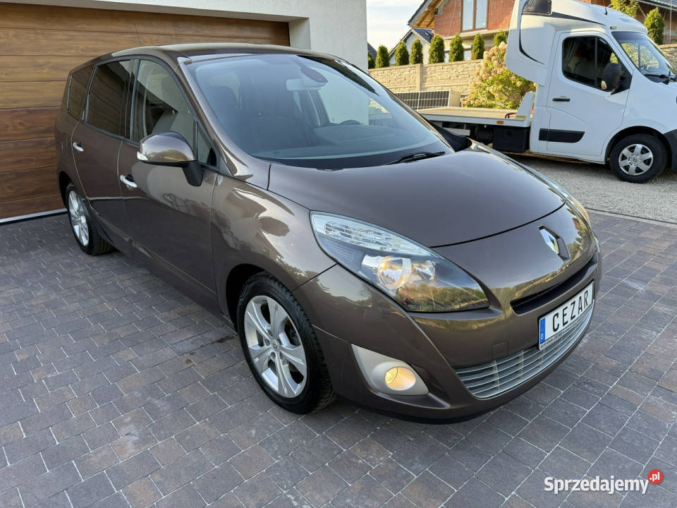 Renault Grand Scenic 14 benzyna 7osobowy bogata czujnik parkowania Konradów