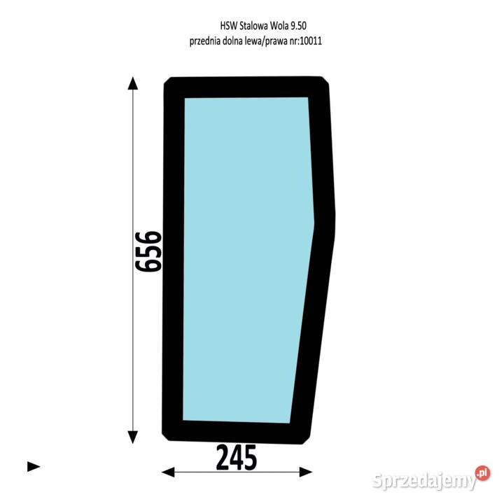 SZYBA PRZEDNIA DOLNA HSW Stalowa Wola 950 950 świętokrzyskie Kielce