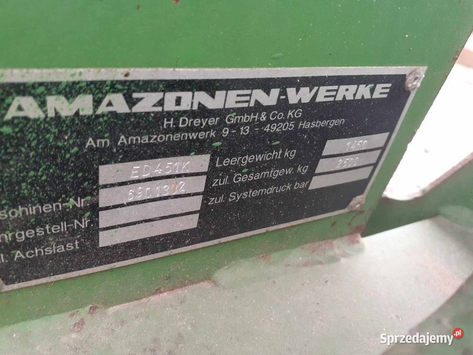 Siewnik do kukurydzy AMAZONE ED 451K6 rzędowy