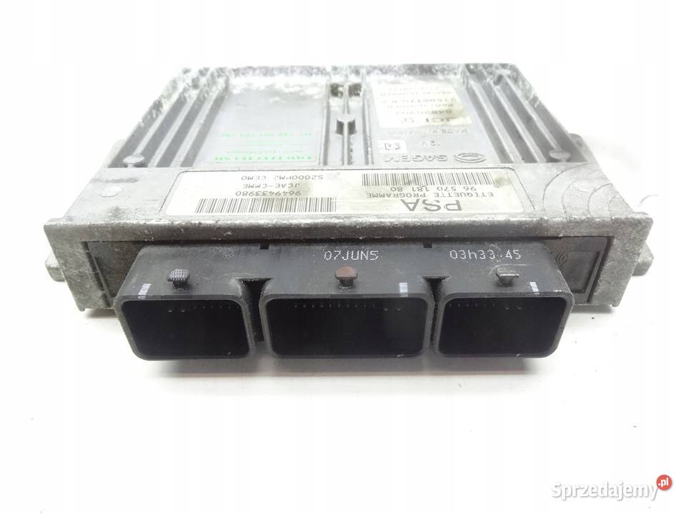 CITROEN C2 C3 KOMPUTER SILNIKA 215851708A Przemęt