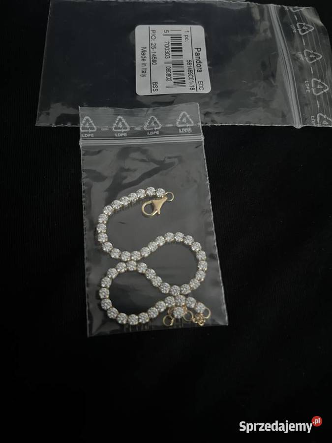 bransoletka tennisowa pandora 18 Radzyń Podlaski