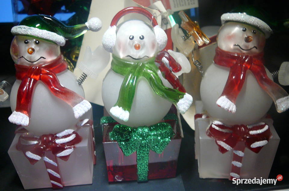 Figurki świąteczne podświetlane Nowe Wrocław