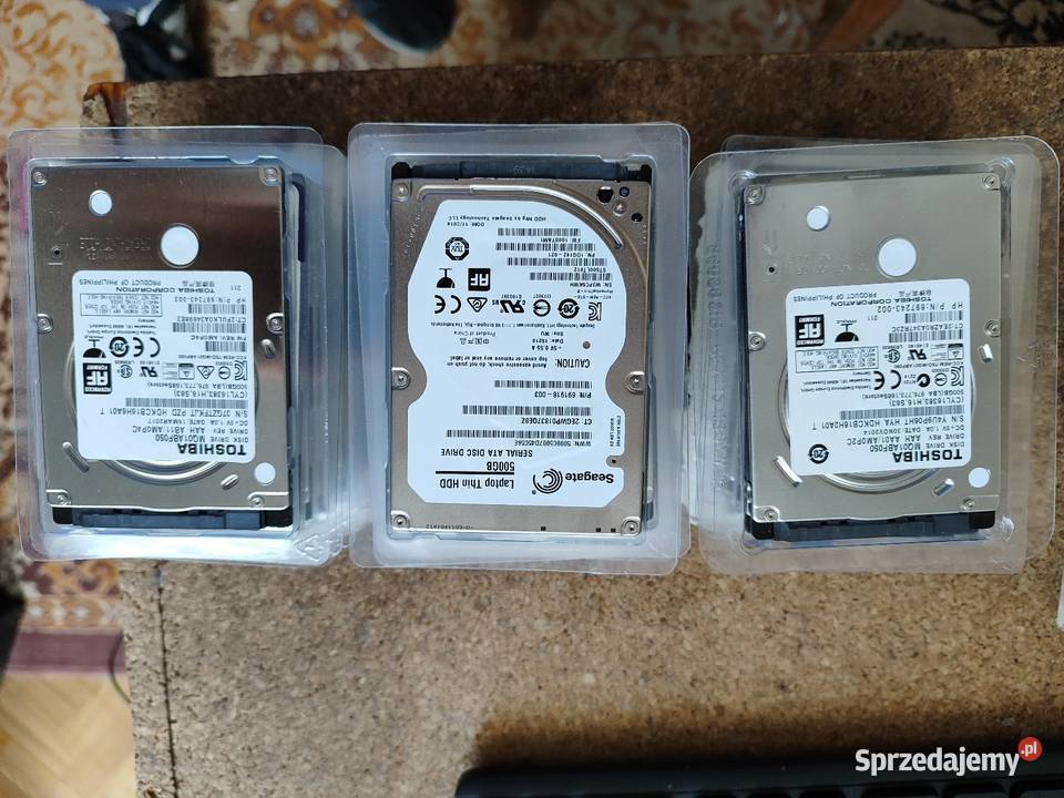 Dyski twarde HDD 25 500GB Sata mix 28 wewnętrzny świętokrzyskie Włoszczowa