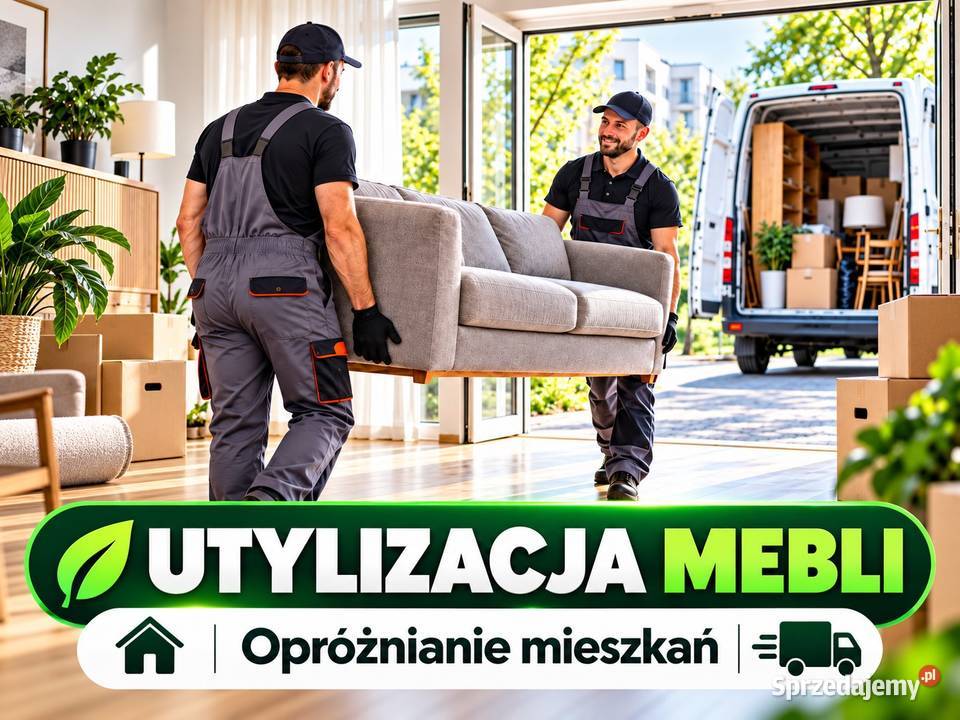 Opróżnianie mieszkań Łódź Wywóz mebli Gabarytów Usługi