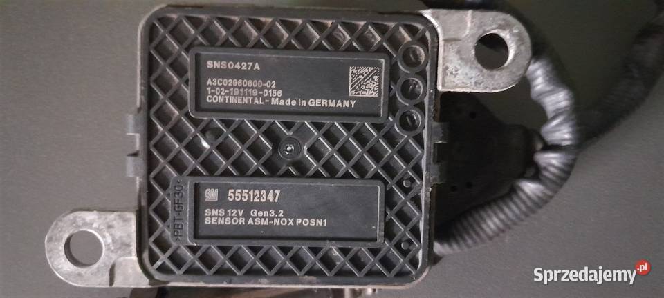 Czujnik tlenków azotu Nox 55512347 pozycja 1 podkarpackie Jarosław sprzedam