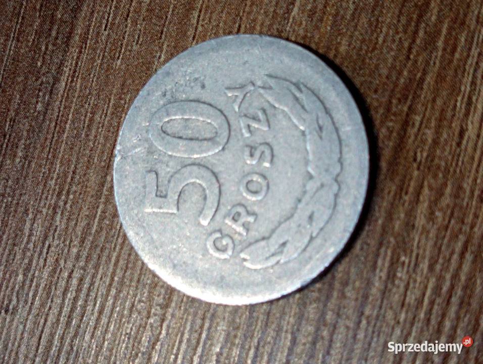 sprzedam trzecie 50 gr 1957 r bzm sprzedam