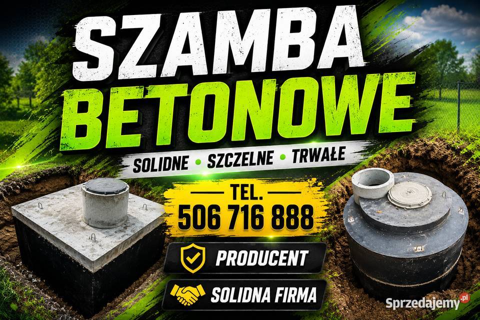 Szambo Szambo betonowe
