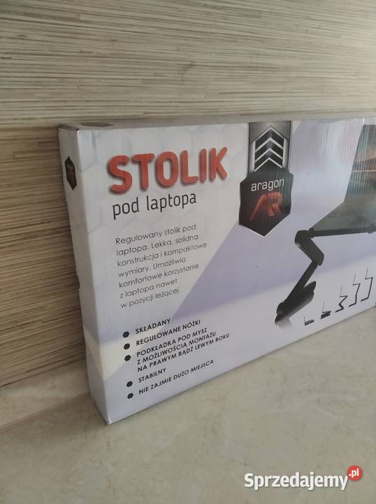 NAJTANIEJ Stolik Pod Laptop Regulowany Podstawka Zabrze
