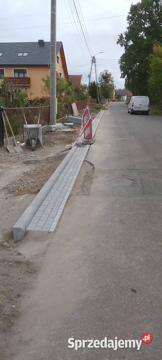 Kanalizacji deszczowa przepusty wjazd Niemodlin