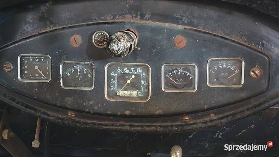 Peugeot 201 C 1933 Oryginał Kapsuła Czasu łódzkie Zgierz