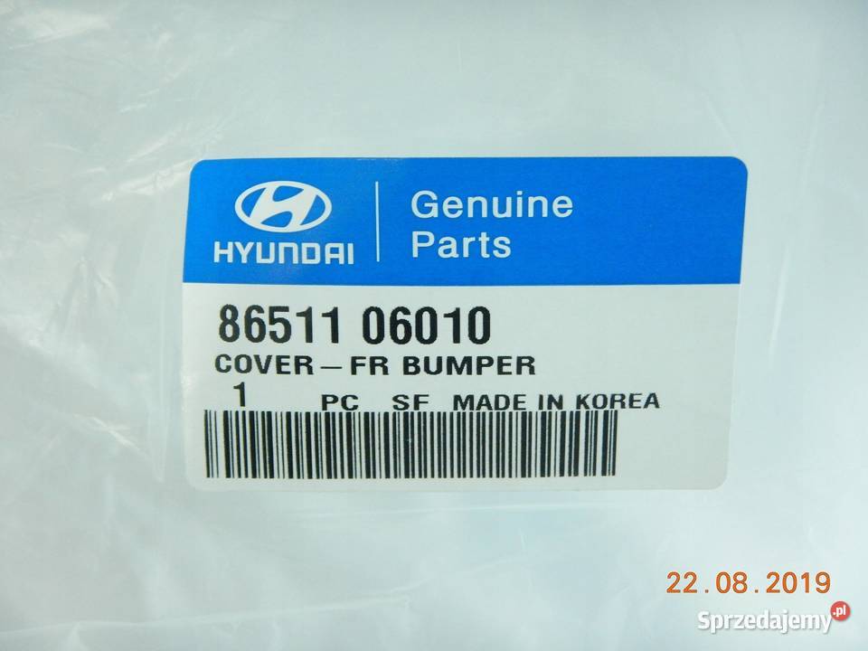 ZDERZAK PRZÓD HYUNDAI ATOS PRIME 99 NOWY ASO