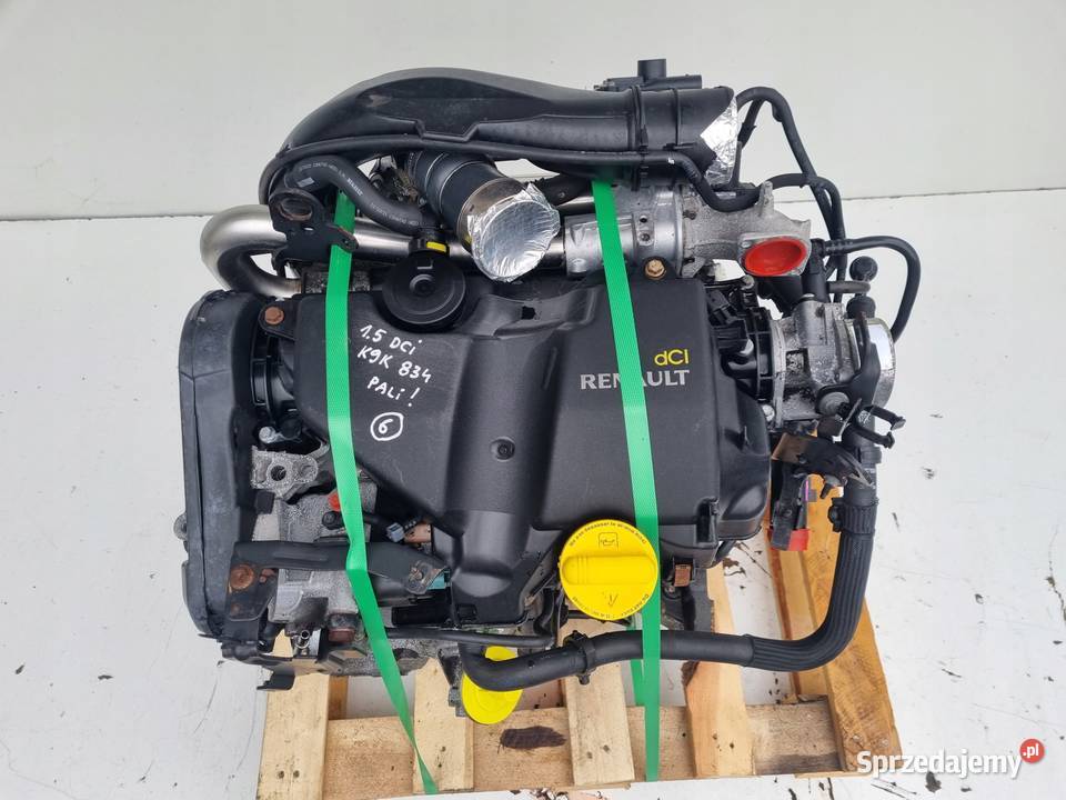 SILNIK KOMPLET Renault Megane III 15 DCI 90 Rudka