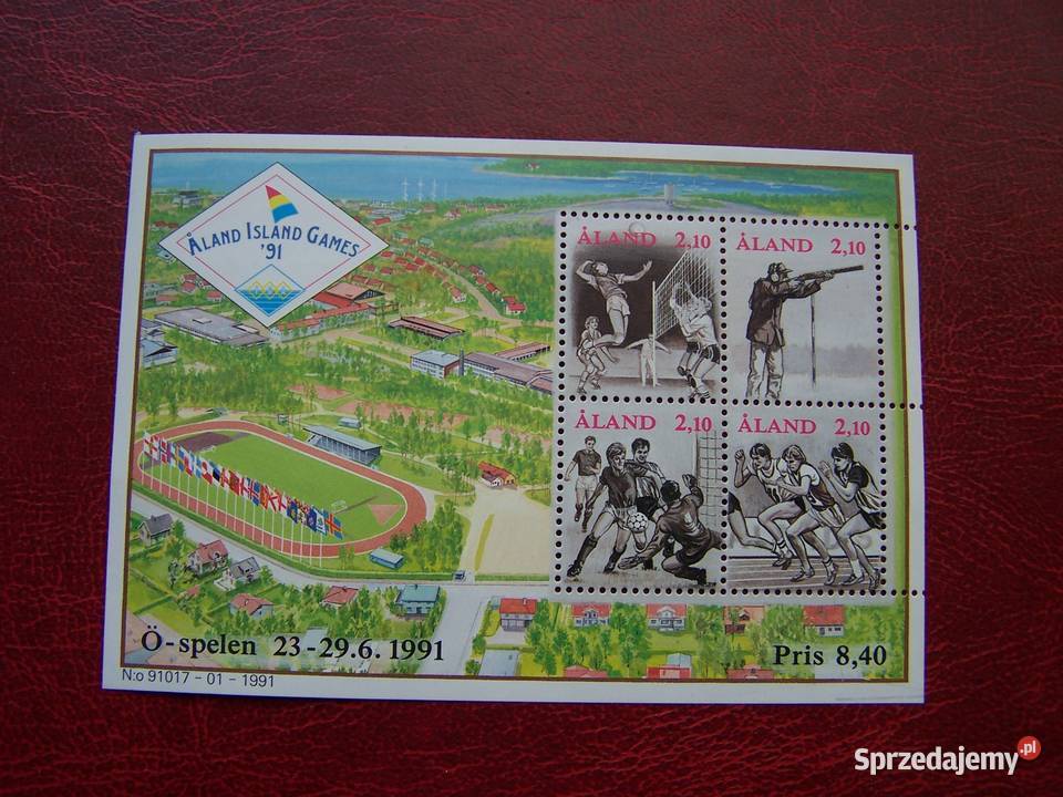 Wyspy Aland 1991 MNH Sport Tychy