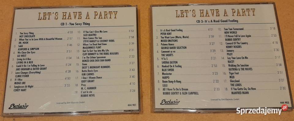 Cd Lets Have A Party 2 płyty składanka Warszawa