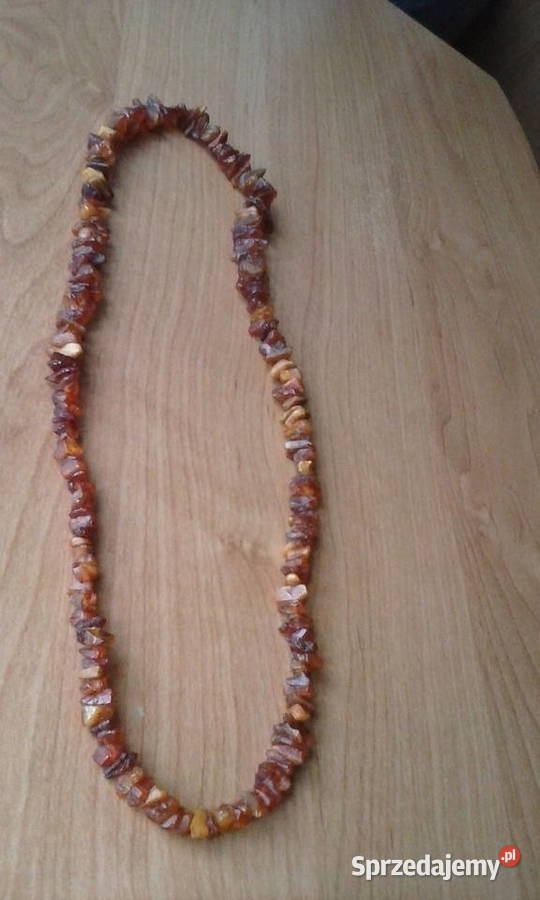 Naszyjnik z bursztynów bałtyckich bursztynowy Polkowice