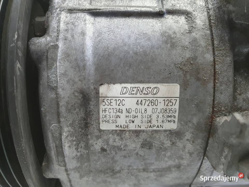 SPRĘŻARKA KLIMATYZACJI Toyota RAV4 RAV4 III 22