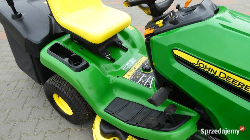 Traktorek kosiarka JOHN DEERE X350R Kawasaki 2 łódzkie Świnice Warckie