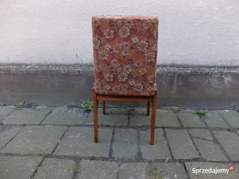 Polskie krzesło z lat 60tych w typie AGA 40cm Kościan