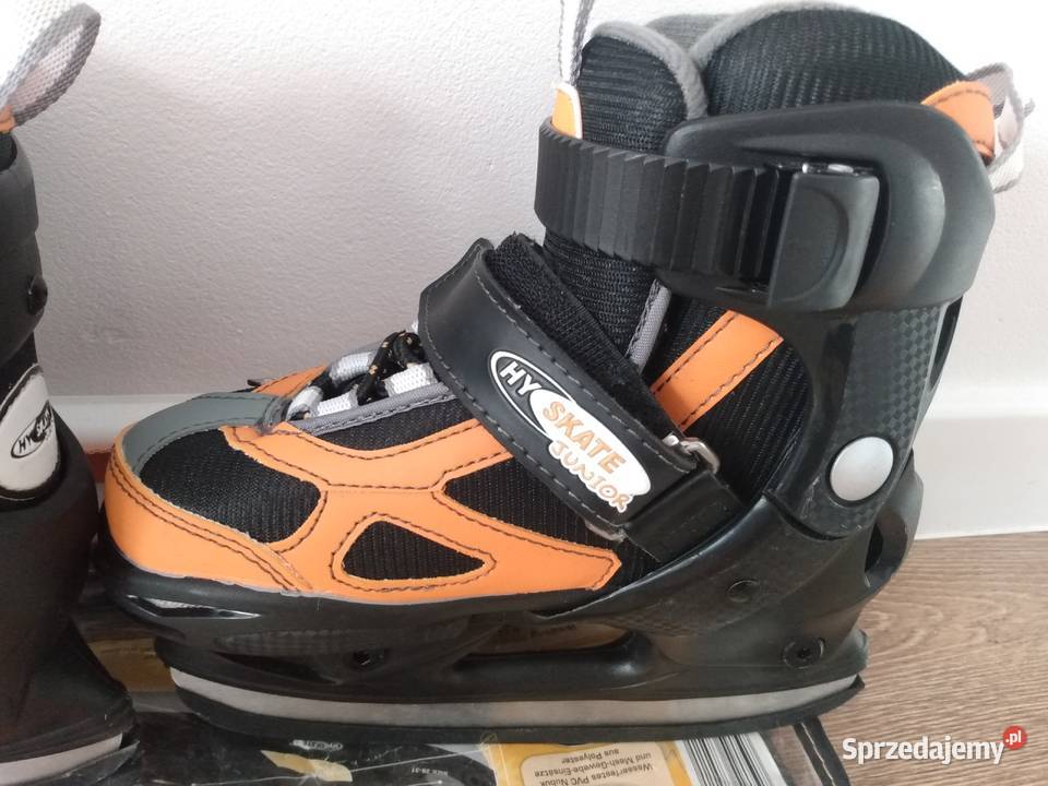 Łyżwy regulowane 2831 hy skate yunior nowe Sienno