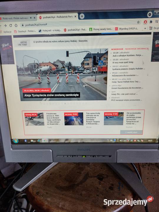 Monitor FUJITSU E19W5 Elektronika Nowy Targ