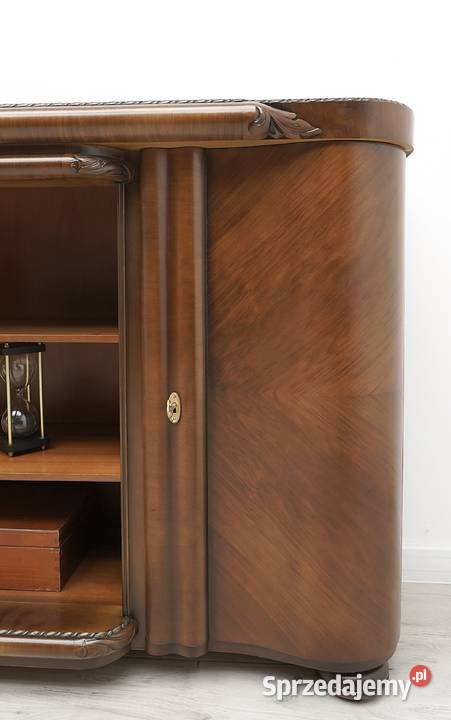 Zabytkowa komoda w stylu art deco lata 40te wielkopolskie Jerka
