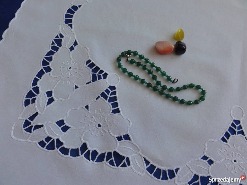 Serwety i serwetki komplety robione ręcznie haft lubelskie Lublin