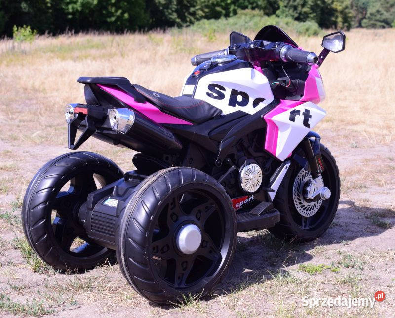 Autko motorek MEGA MOTOR 3 KOŁOWY na akumulator Dla Dziecka