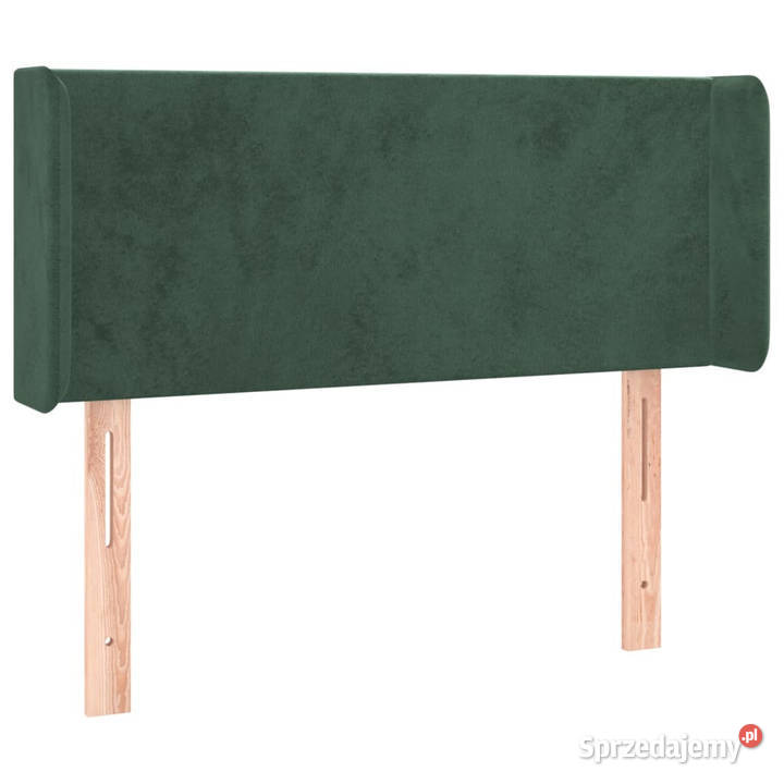 Zagłówek do łóżka z LED ciemnozielony 93x16x7888 Warszawa