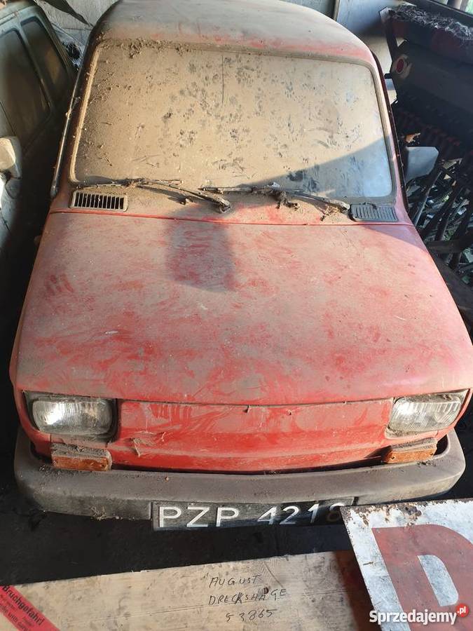 FIAT126P BIS 1989 z Dokumentami 2 bisy kupiony w Polsce Środa Wielkopolska