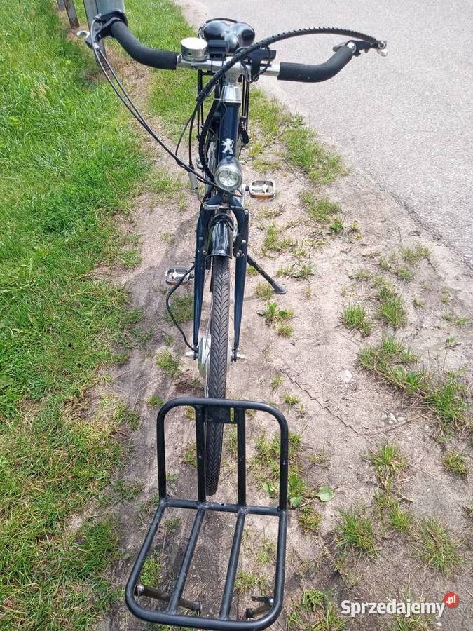 Rower elektryczny męski retro Peugeot warmińsko-mazurskie Rybno sprzedam