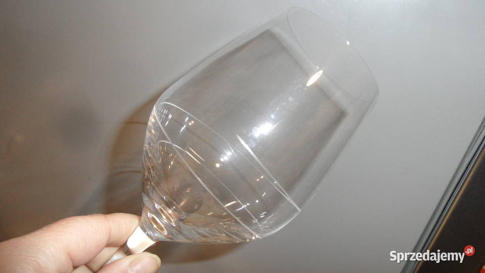 Wysokie kieliszki 6 sztuk wino itp Porcelana i szkło