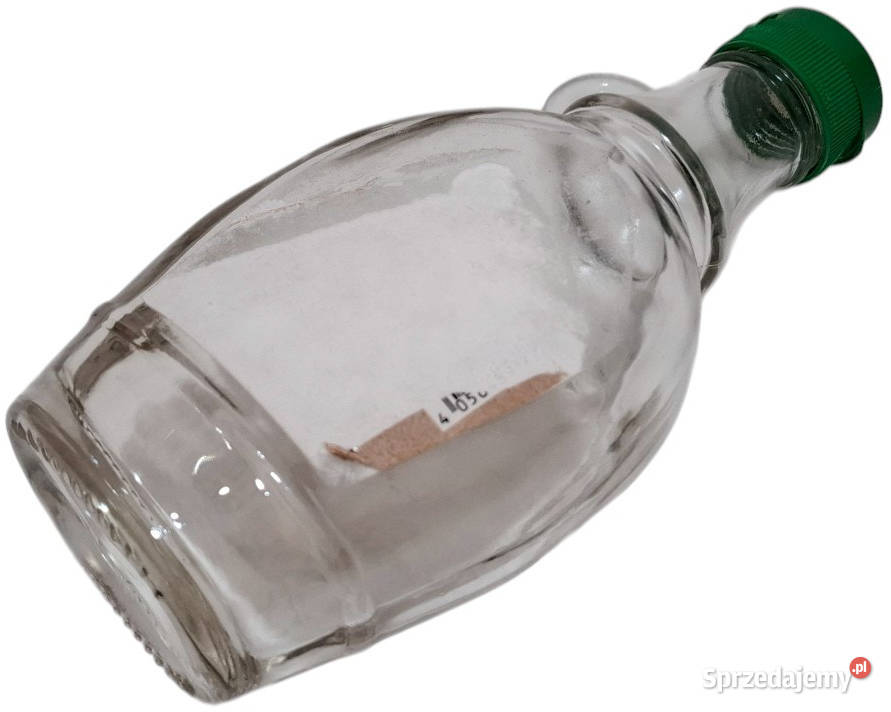 Buteleczka butelka 200ml 8x16 Kreatywne szkło śląskie Czeladź