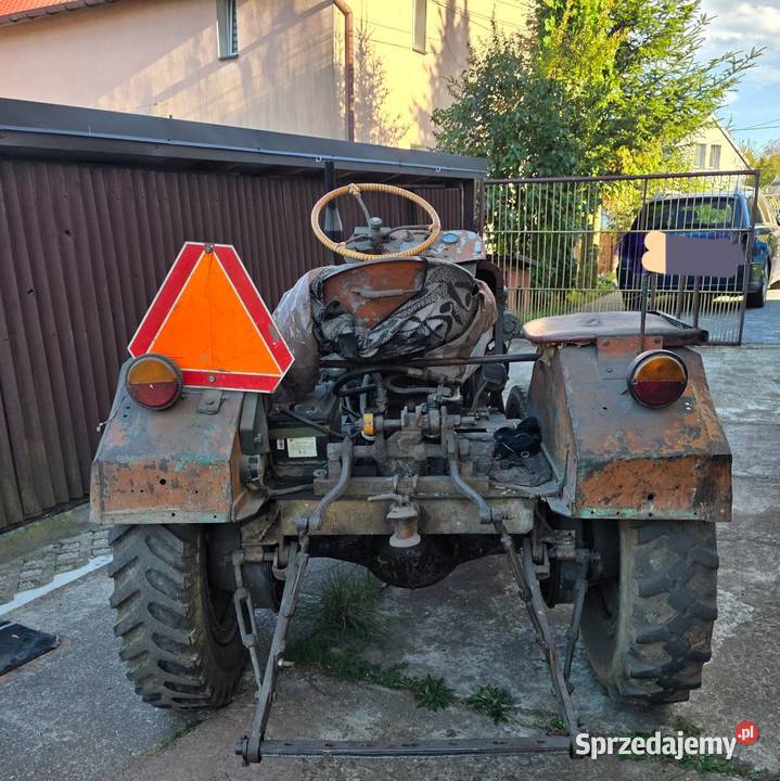 Ciągnik rolniczy własnej konstrukcji z Nowa Góra