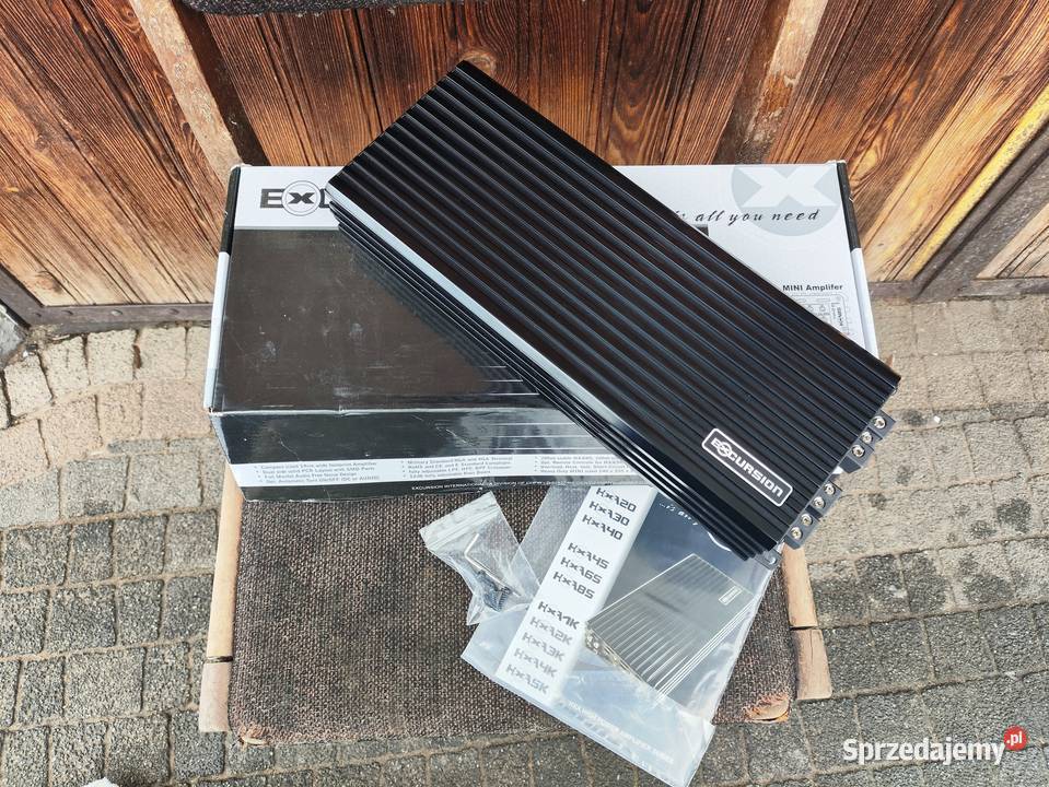 Wzmacniacz samochodowy 1 kanałowy monoblok śląskie Niegowonice