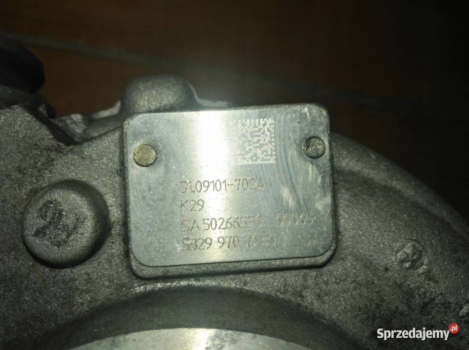 MAN TURBINA TURBOSPRĘŻARKA K29 51091017024 Kargowa