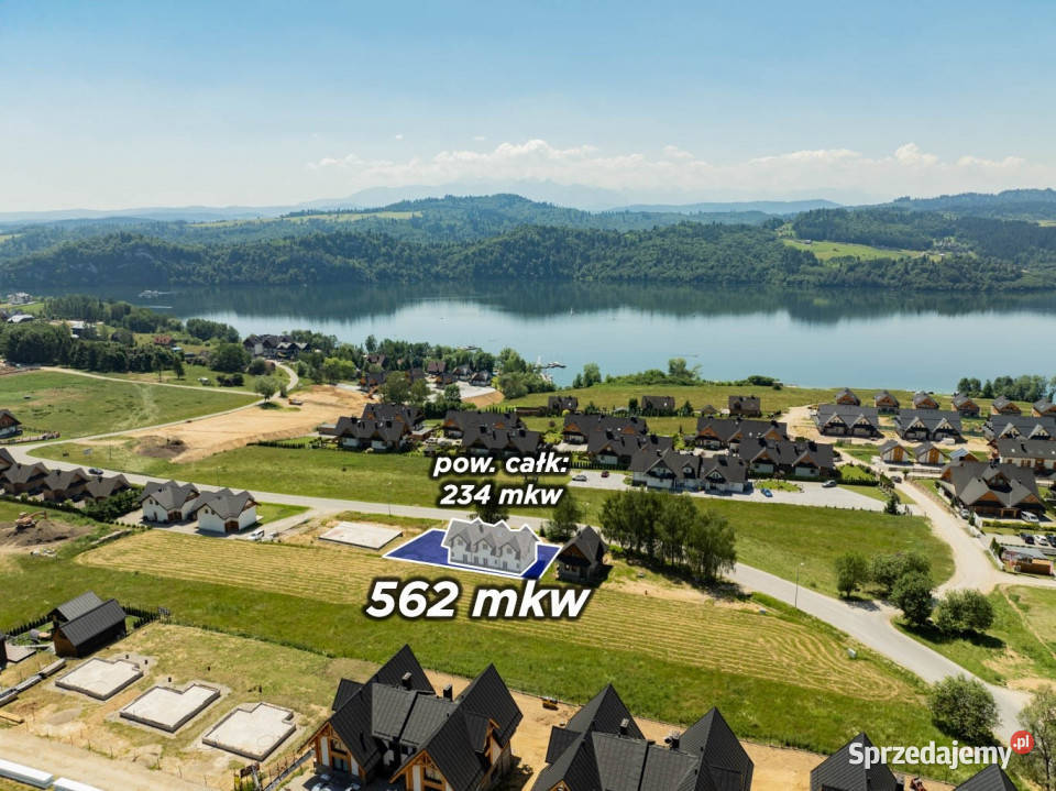 3 Apartamenty z widokiem na jezioro i Tatry 234m2 małopolskie Kluszkowce