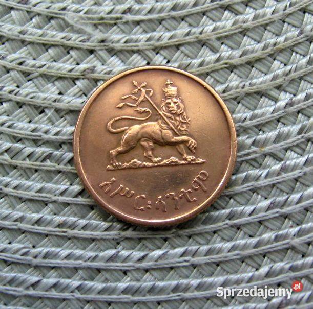 Etiopia 10 Cent 1944r Kalisz