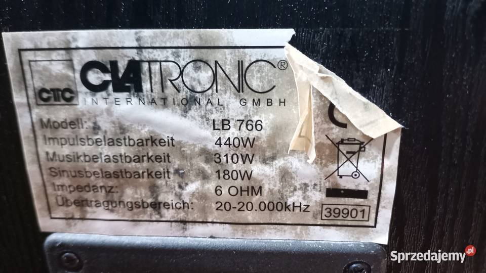 Kolumny Clatonic LB 766 Słuchawki i głośniki Poznań