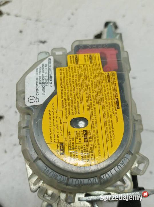 PAS BEZPIECZEŃSTWA PRAWY PRZÓD PASAŻERA świętokrzyskie