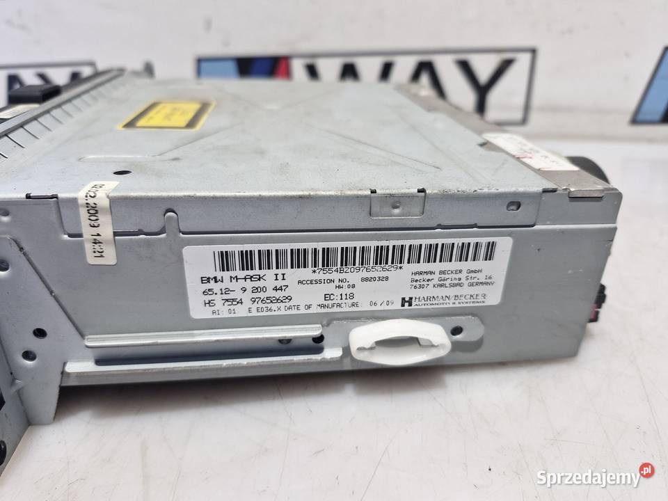 8820328 BMW E60 E61 RADIO NAWIGACJA CZYTNIK