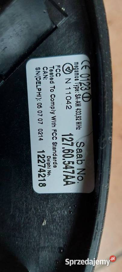 Przełącznik zespolony CIM12760547 12274218 Saab Szczecin
