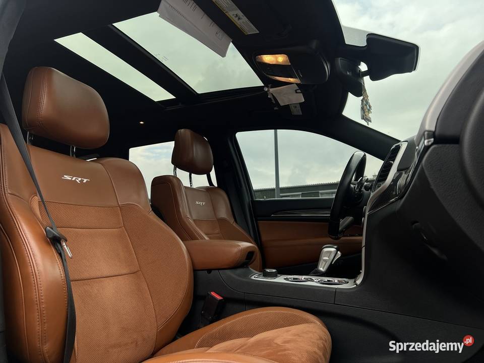 Jeep Grand Cherokee 2018 skórzana tapicerka Warszawa