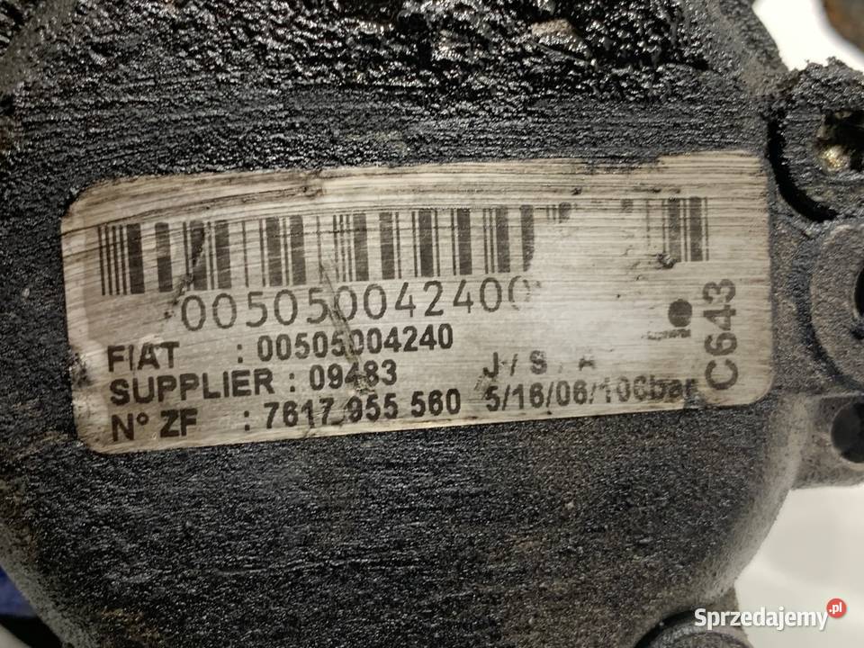 POMPA WSPOMAGANIA ALFA 159 00505004240 19 150 osobowe